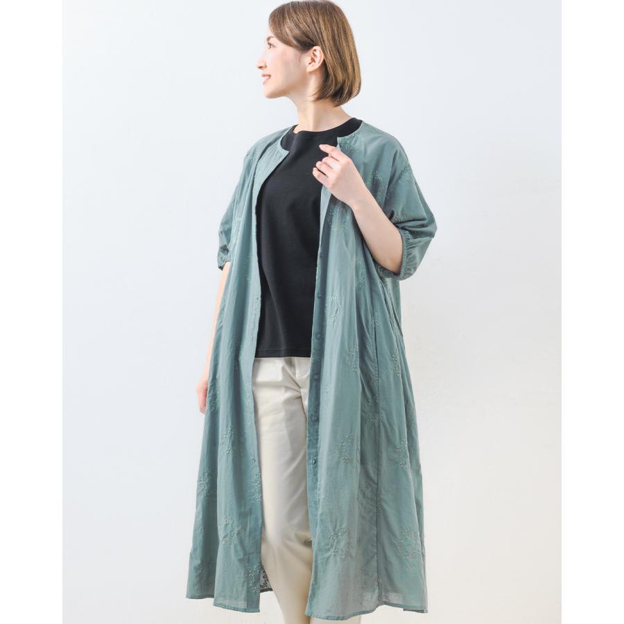 インド綿 刺繍入り ワンピース レディース 40代 50代 きれいめ 春 夏 ロング ワンピース ロングワンピース 綿 綿100％ |  | 16