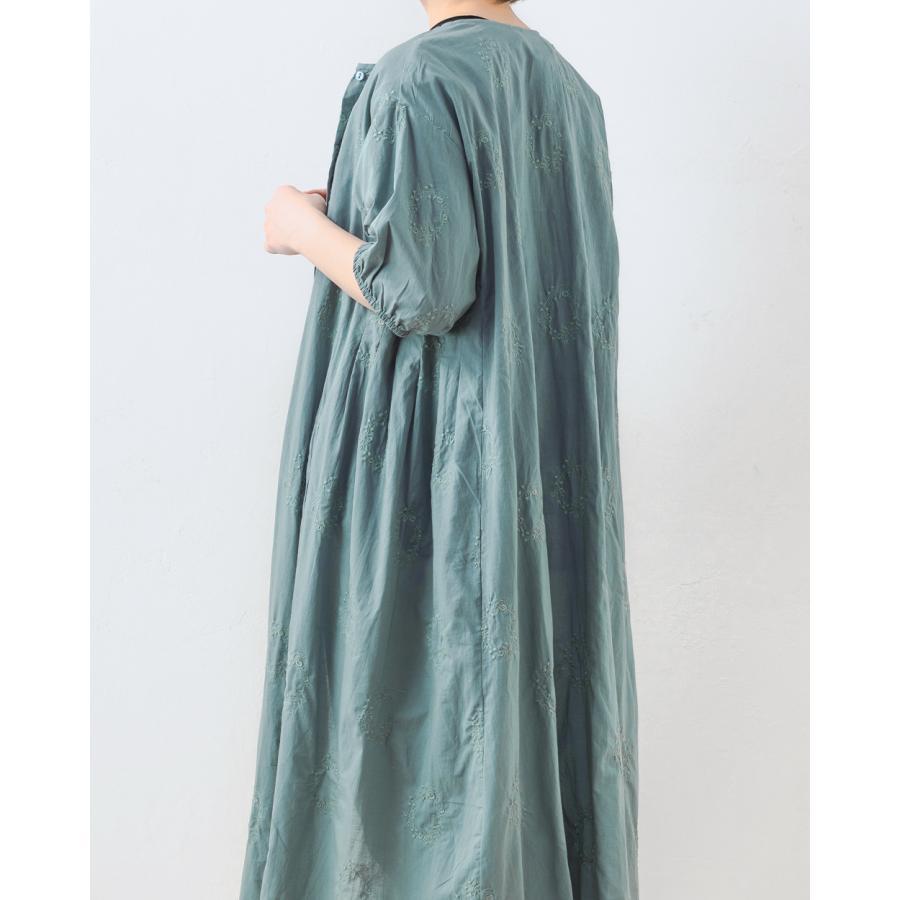 インド綿 刺繍入り ワンピース レディース 40代 50代 きれいめ 春 夏 ロング ワンピース ロングワンピース 綿 綿100％ |  | 18