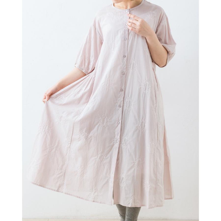 インド綿 刺繍入り ワンピース レディース 40代 50代 きれいめ 春 夏 ロング ワンピース ロングワンピース 綿 綿100％ |  | 07