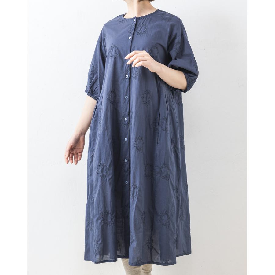 インド綿 刺繍入り ワンピース レディース 40代 50代 きれいめ 春 夏 ロング ワンピース ロングワンピース 綿 綿100％ |  | 11