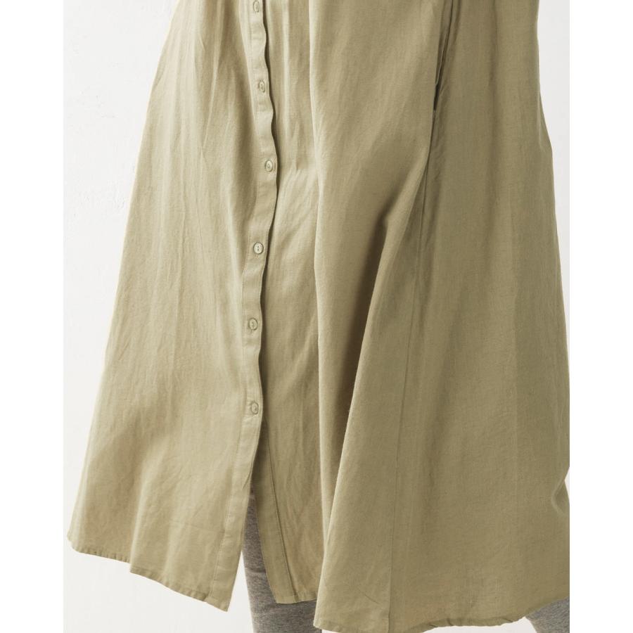 オーガニックコットン 麻 インド綿 ワンピース レディース 40代 50代 きれいめ 春 夏 秋 マキシ丈 コットン リネン ロングブラウス 綿 |  | 16