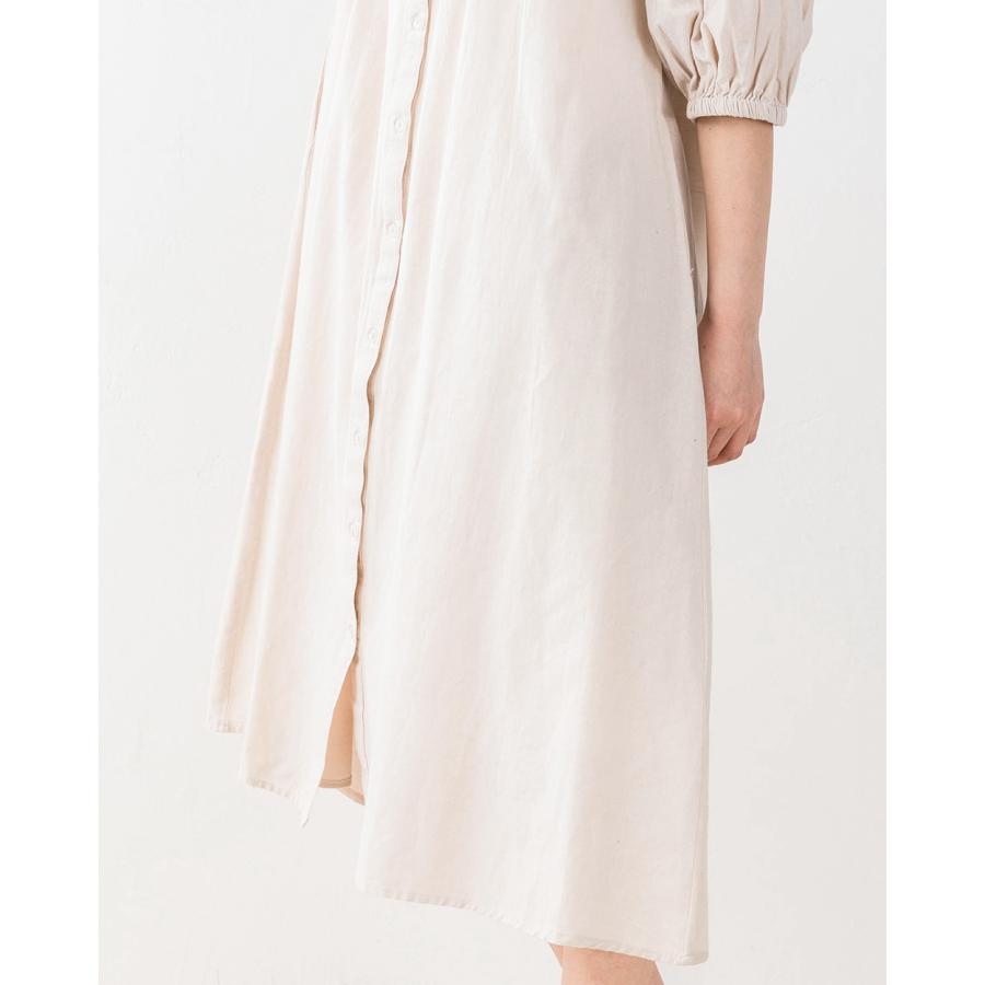 オーガニックコットン 麻 インド綿 ワンピース レディース 40代 50代 きれいめ 春 夏 秋 マキシ丈 コットン リネン ロングブラウス 綿 |  | 08