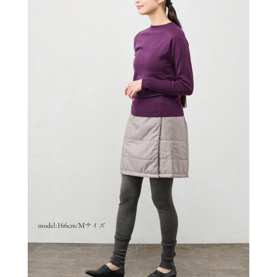 ホールガーメント 3D KNIT 日本製 あったかレギンス レディース リブ切替 伸縮性 ストレッチ性 ボトムス  ウール100 毛100 30代 40代 50代 60代 秋 冬 暖かい |  | 16