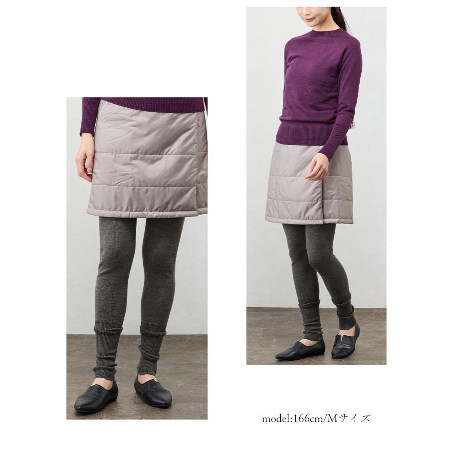 ホールガーメント 3D KNIT 日本製 あったかレギンス レディース リブ切替 伸縮性 ストレッチ性 ボトムス  ウール100 毛100 30代 40代 50代 60代 秋 冬 暖かい |  | 17