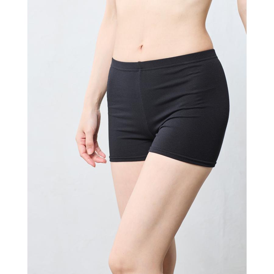 オーガニックコットン ペチコート ペチパンツ ショートパンツ インナー スパッツ 透けない 日本製 黒 ベージュ 大きいサイズ 5130714 |  | 14