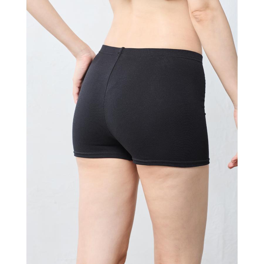 オーガニックコットン ペチコート ペチパンツ ショートパンツ インナー スパッツ 透けない 日本製 黒 ベージュ 大きいサイズ 5130714 |  | 15