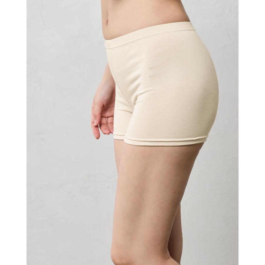 オーガニックコットン ペチコート ペチパンツ ショートパンツ インナー スパッツ 透けない 日本製 黒 ベージュ 大きいサイズ 5130714 |  | 17