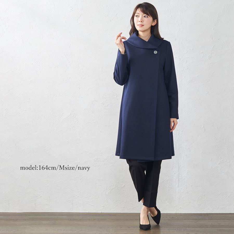 コート レディース 40代 50代 秋冬 軽い ウールコート ロング 黒 アウター 2022 フォーマル 羽織り |  | 16