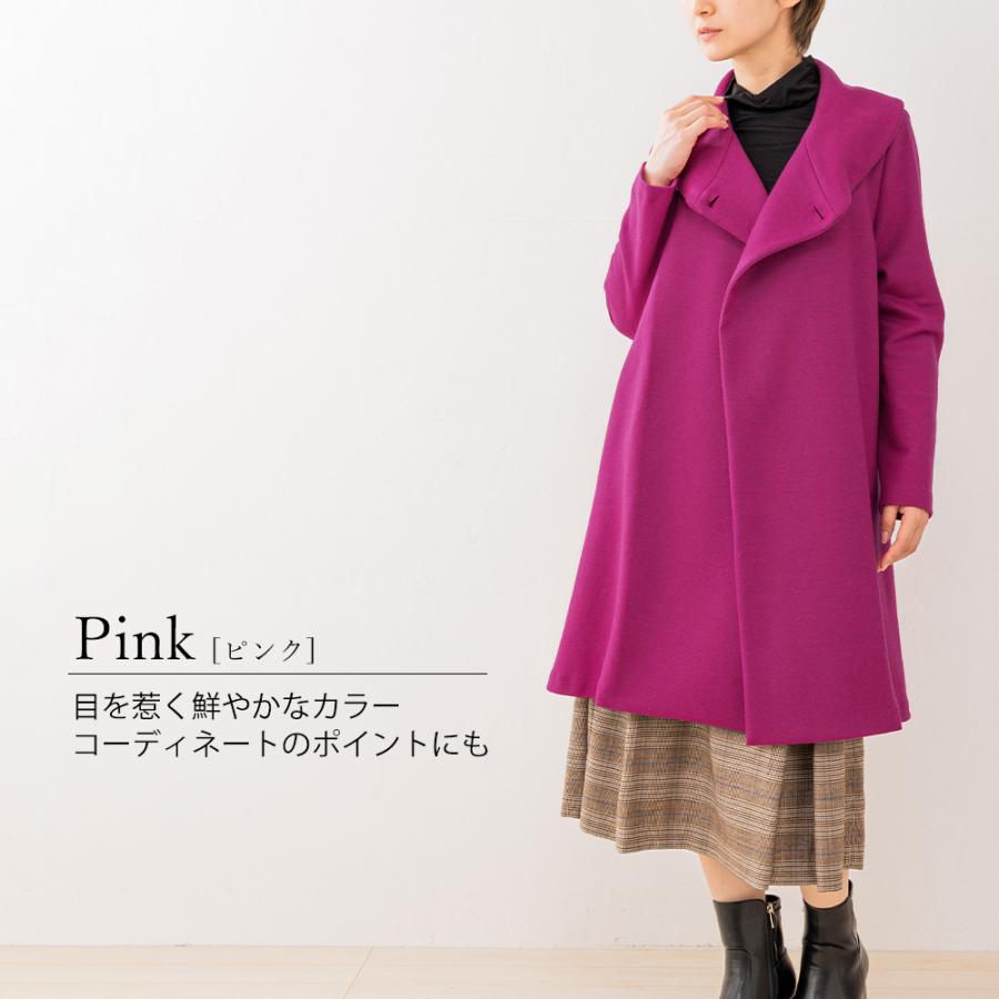 レディース 冬服 ウールコート ロングコート オフィスカジュアル ピンクベージュ レディース 冬服 ウールコート ロングコート オフィスカジュアル