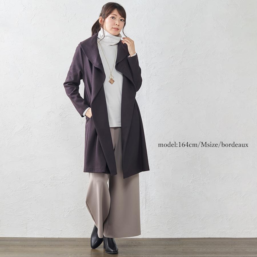 コート レディース 40代 50代 秋冬 軽い ウールコート ロング 黒 アウター 2022 フォーマル 羽織り |  | 14