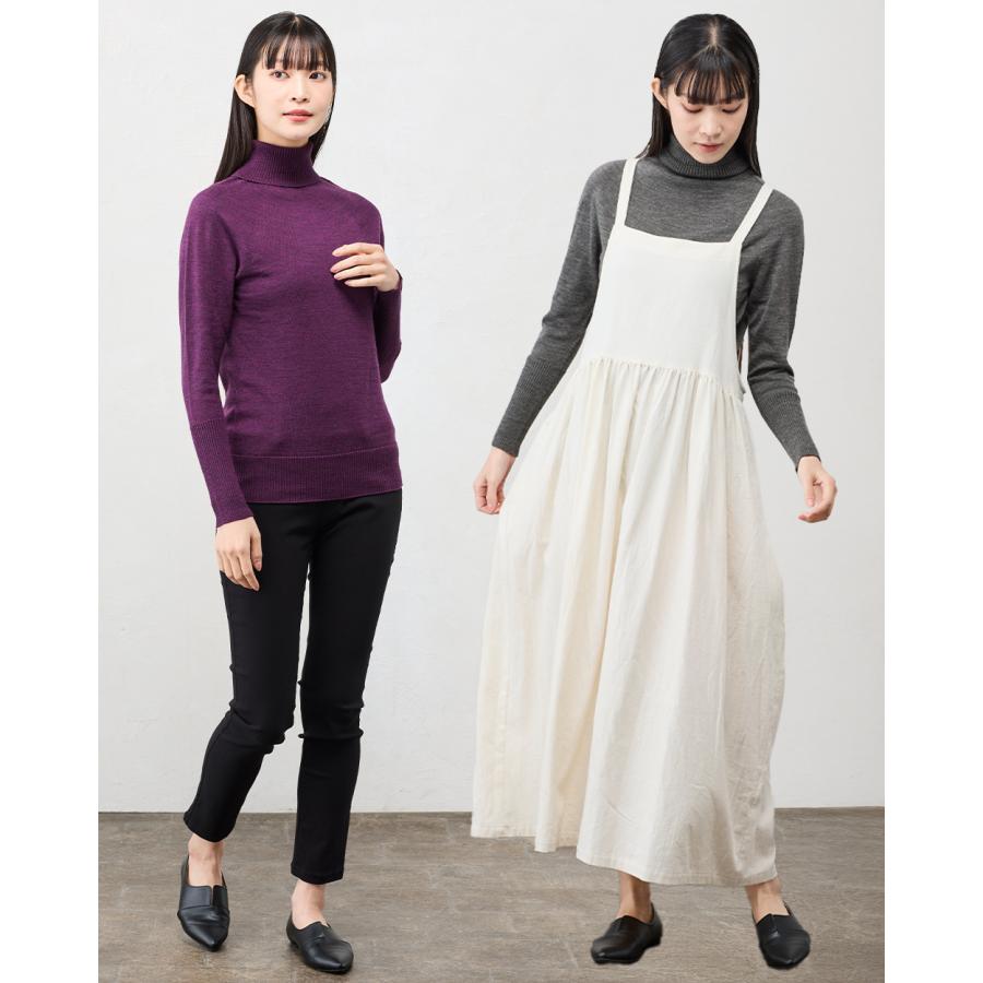 ホールガーメント 3D KNIT 日本製 パラシュートタートルネック ニット セーター プルオーバー 長袖 レディース ハイネック 長袖ニット トップス  ウール100 |  | 22