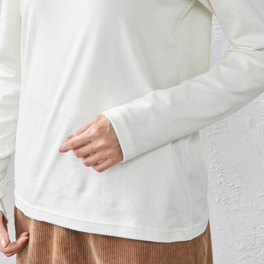 タートルネック レディース 長袖 ハイネックtシャツ 綿100% トップス 冬 カットソー ニット あったかインナー 大きいサイズ |  | 27