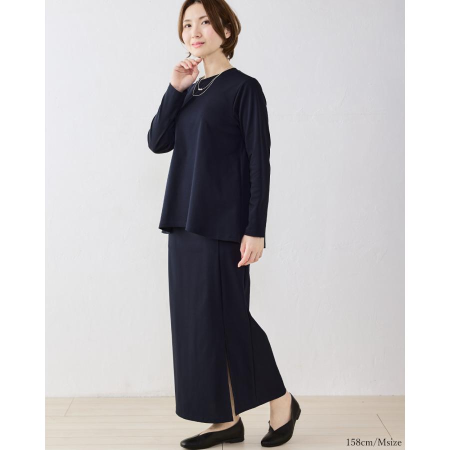 強撚コットン ブラウス 日本製 トップス カットソー プルオーバー きれいめ 上品 レディース 長袖 ロングスリーブ 大人カジュアル 綿100％ |  | 14