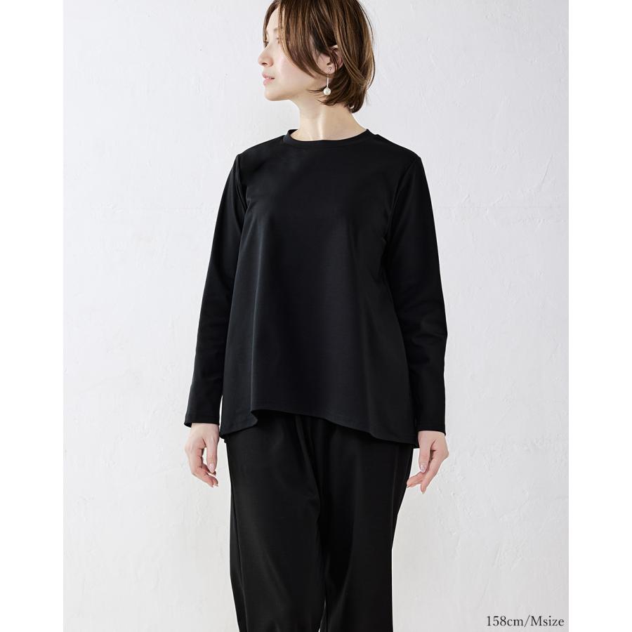 強撚コットン ブラウス 日本製 トップス カットソー プルオーバー きれいめ 上品 レディース 長袖 ロングスリーブ 大人カジュアル 綿100％ |  | 18