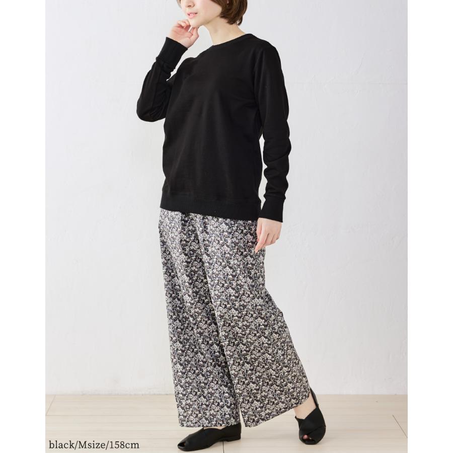 オーガニックコットン トレーナー スエット 長袖 日本製 ミニ裏毛 裏毛 吸水 レディース トップス カットソー プルオーバー シンプル ベーシック 綿100％ |  | 13