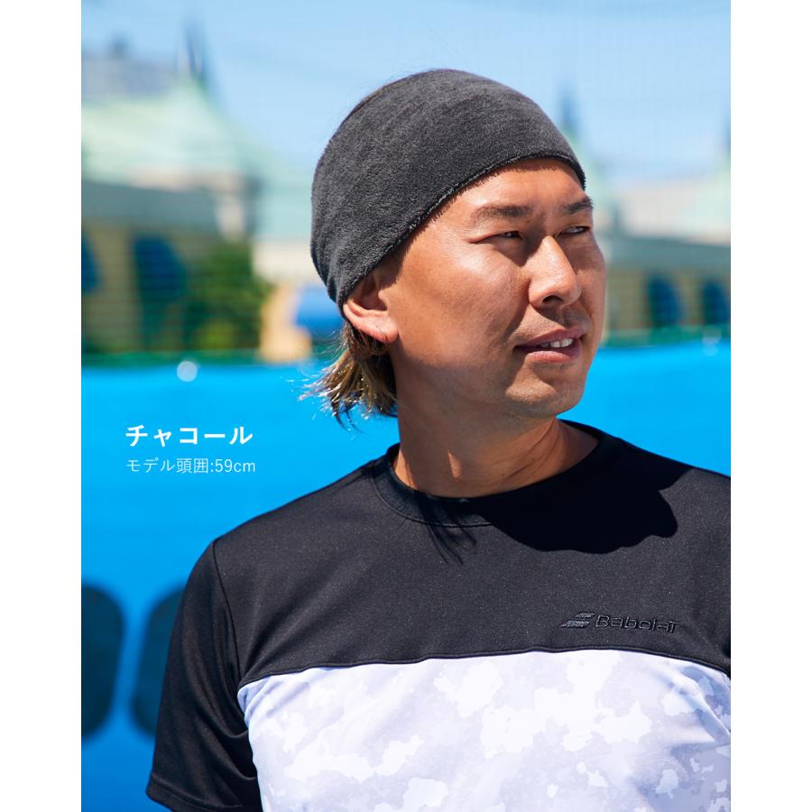 ヘアバンド メンズ パイル スポーツ サッカー 洗顔 ヘアーバンド ヘッドバンド ヘアターバン オーガニックコットン 幅広 吸水 吸汗 5100780 |  | 21