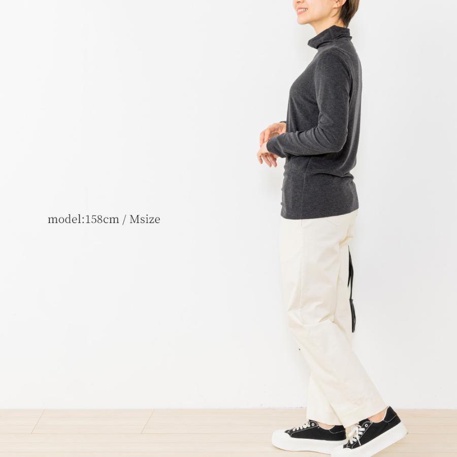 MIP ミップ 日本製 起毛 タートルネック レディース ハイネック 長袖 カットソー インナー あったか トップス Tシャツ 暖かい ファッション |  | 12