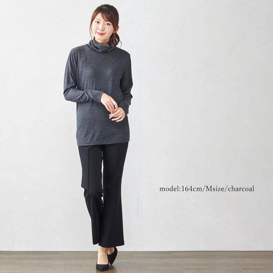 メリノウール マウントブレス 日本製 タートルネック tシャツ インナー レディース 長袖 登山 シャツ 無地 カットソー 長袖 |  | 13