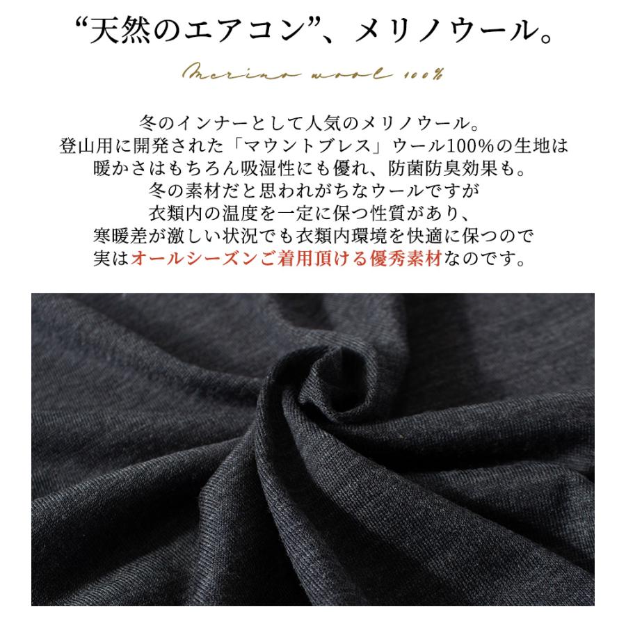 メリノウール マウントブレス 日本製 タートルネック tシャツ インナー レディース 長袖 登山 シャツ 無地 カットソー 長袖 |  | 05