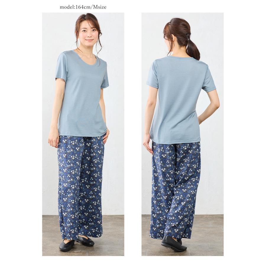 日本製 メリノウール Ｔシャツ レディース ファッション インナー 登山 半袖 クルーネック カットソー アンダーウェア ベースレイヤー 春 夏 秋 冬 |  | 20