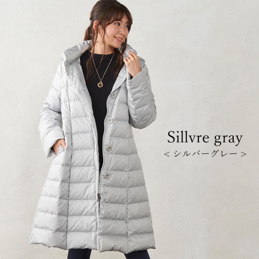 ダウンコート レディース ロング アウター 秋冬 ダウンジャケット A