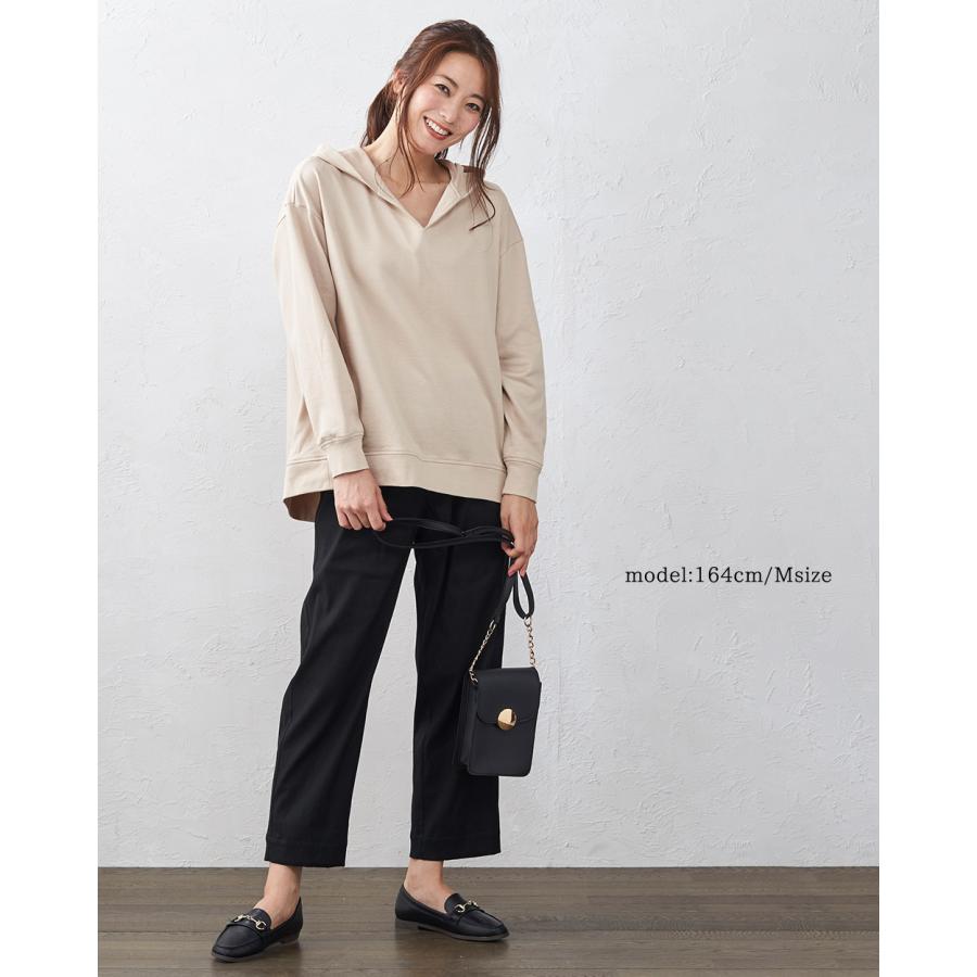 日本製 麻パンツ 麻 テーパードパンツ ストレッチ リネン レディース きれいめ パンツ ウェスト 総ゴム 6130809 ご試着対象 |  | 21