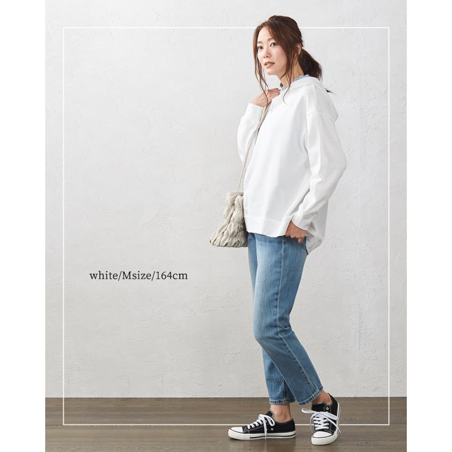 日本製 オーガニックコットン トレーナー スウェット プルオーバー パーカー 裏毛 ゆったり 大きいサイズ キーネック 長袖 綿100% |  | 10