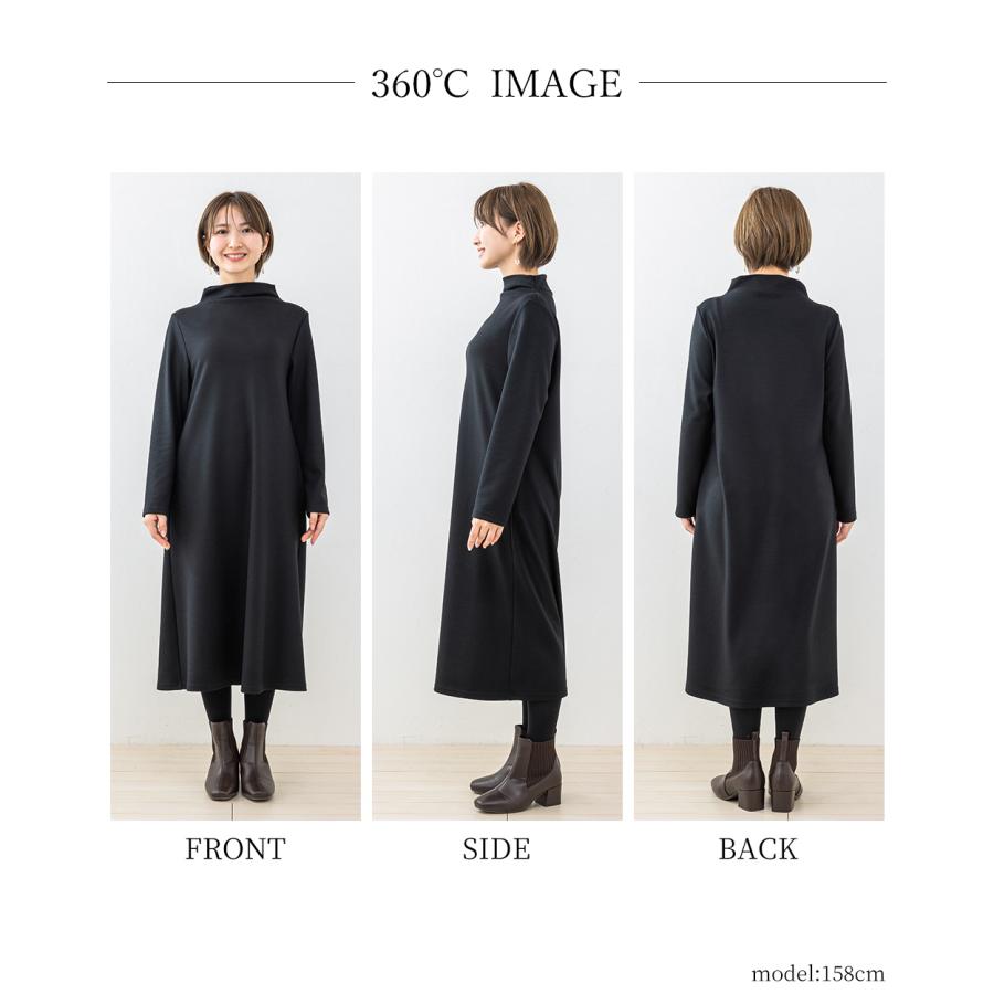美品✨ebure　ラップ風ウールロングワンピース　黒　36 楽天市場】ワンピース ロングワンピ 編み上げ レースアップ 袖あり