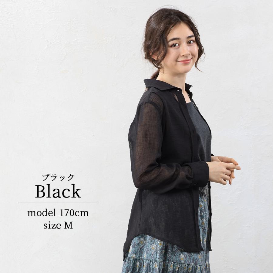 日本製 ソアロン ブラウス 長袖 イタリアンカラー シャツ シャツカラー トリアセテート ファッション レディース 女性 春 夏 襟付き 40代 50代 60代 カジュアル |  | 21