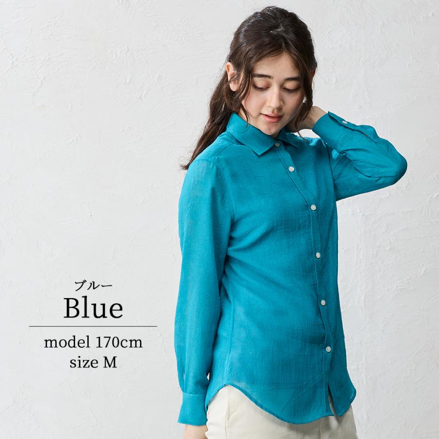 日本製 ソアロン ブラウス 長袖 イタリアンカラー シャツ シャツカラー トリアセテート ファッション レディース 女性 春 夏 襟付き 40代 50代 60代 カジュアル |  | 17