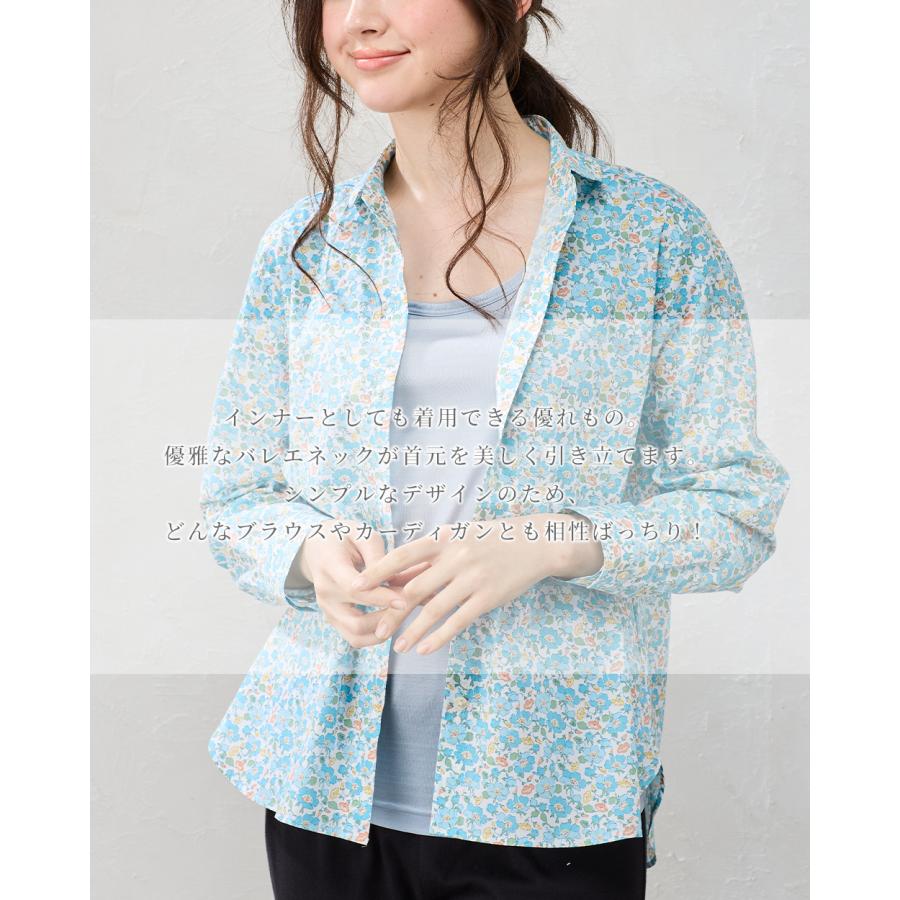 日本製 シルク100％ バレエネック バレリーナネック tシャツ インナー 登山 シャツ 半袖 レディース クルーネック カットソー トップス 絹 さらさら 吸湿性 |  | 02