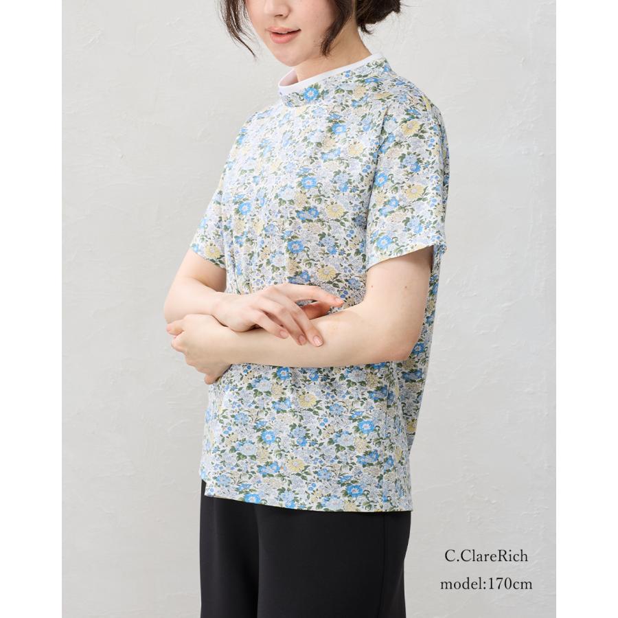 リバティ スビンコットン 日本製 LIBERTY 花柄 プリント 綿100