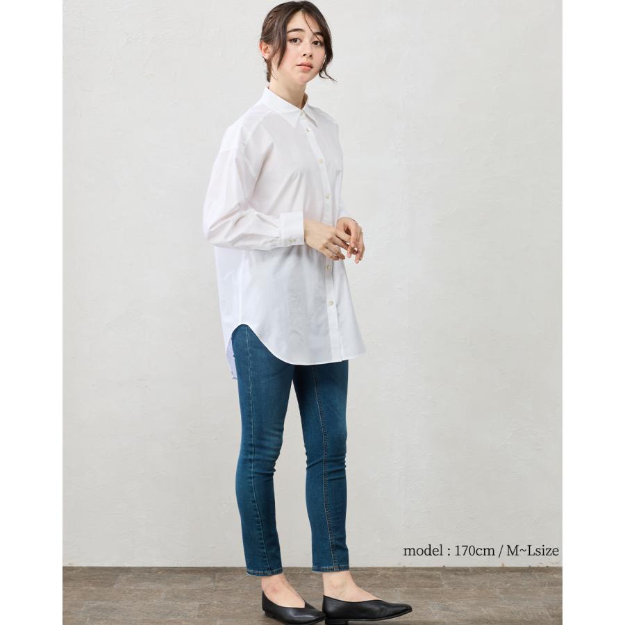 日本製 綿100% ブラウス レディース シャツ カンクリーニ オーバーサイズ トップス 長袖 ポケット フォーマル ビジネス オフィス カジュアル 羽織 重ね着 |  | 11
