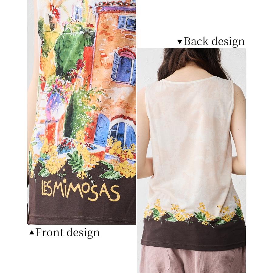 タンクトップ レディース インナー チラ見え防止 ブラ紐隠す 接触冷感 コットン 綿 日本製 ノースリーブ チュニック 春 夏 |  | 18