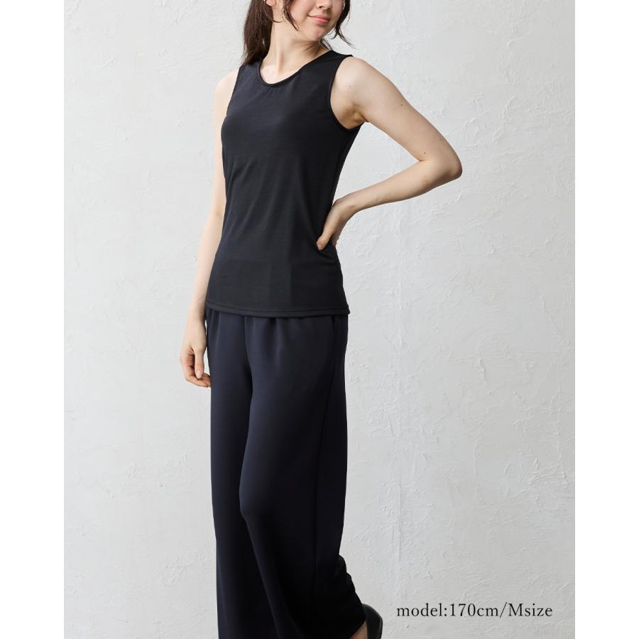 日本製 ブラトップ タンクトップ カップ付き インナー メリノウール 毛 ウール100% 肌に優しい 吸湿性 保温性 防臭効果 天然素材 速乾性 30代 40代 50代 普段着 |  | 15