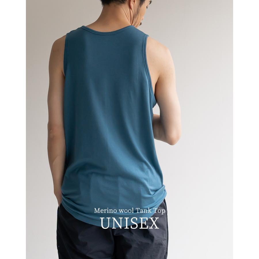 メンズ スーパー160 メリノウール 日本製 尾州織り タンクトップ BIG tシャツ インナー 登山 キャミソール アンダーウェア カットソー ベースレイヤー 夏 春 秋 冬 ファッション ウルトラライト キャンプ トレッキング アウトドア メンズ スーパー160 メリノウール 日本製 尾州織り タンクトップ