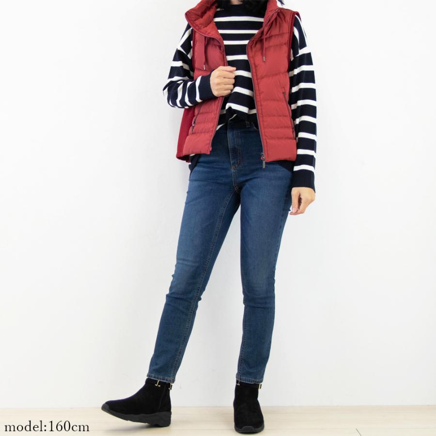 ボーダー 長袖 レディース ニット セーター トップス クルーネック 丸首 オーバーサイズ 釦 薄手 ゆったり 柄 おしゃれ go40547 1219s |  | 06