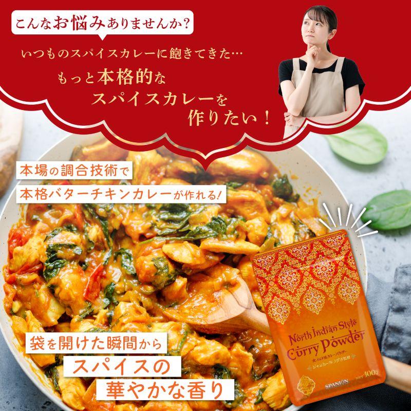 スパイスカレー カレー粉 北インド風カレーパウダー 100g 本格 インドカレー カレースパイス SPANION 爆買 | SPANION | 03