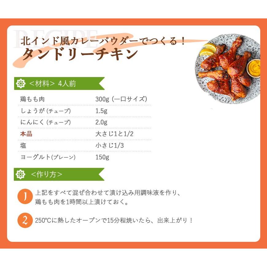 スパイスハンター オリジナル 北インド風カレーパウダー 100g スパイスカレー 本格 インドカレー 送料無料 SPANION | SPANION | 07