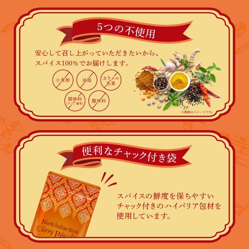 スパイスカレー カレー粉 北インド風カレーパウダー 100g 本格 インドカレー カレースパイス SPANION 爆買 | SPANION | 07