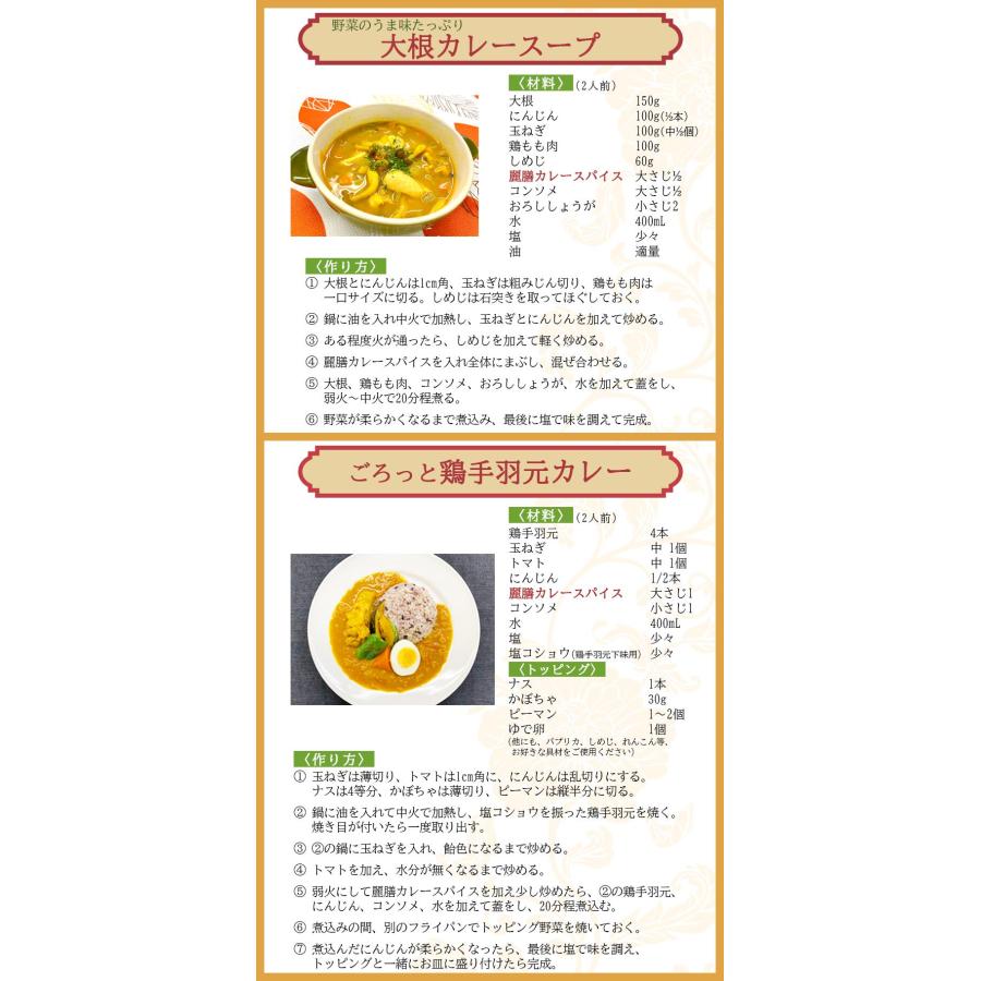 薬膳料理研究家監修 麗膳 カレースパイス 100g 自社農薬検査 薬膳カレー スパイスカレー レビューでセイロンシナモン SPANION | SPANION | 15