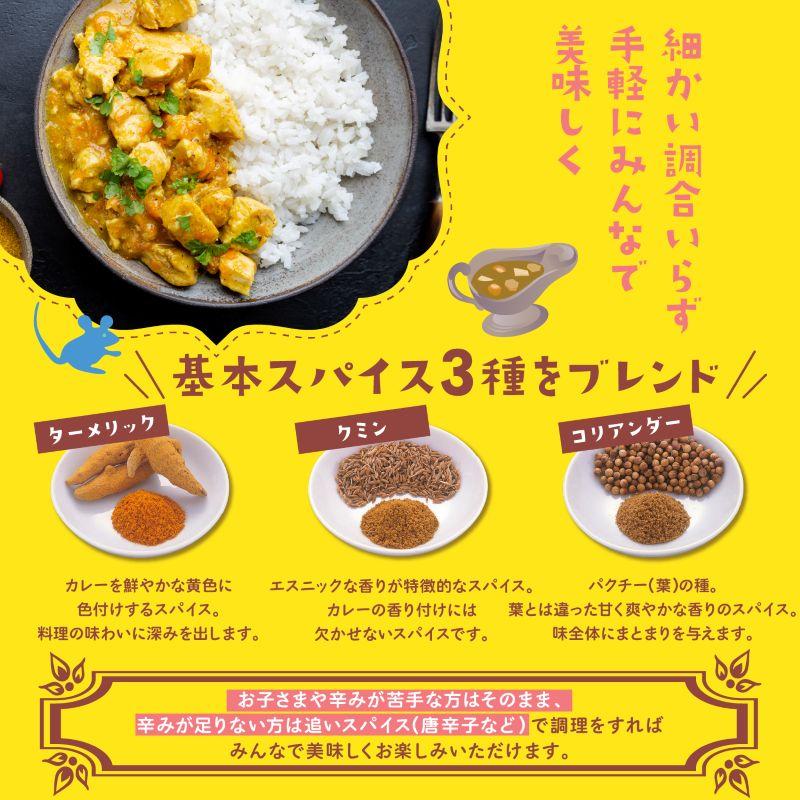 スパイスカレー カレー3MIX 100g 50皿分 カレー粉 辛味なし カレースパイス レシピ付き SPANION 爆買 | SPANION | 02