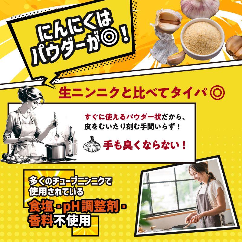 スーパーパンチガーリック 100g ガーリック ガーリックパウダー にんにく 粉末 ニンニク 強い香り SPANION 爆買 | SPANION | 04