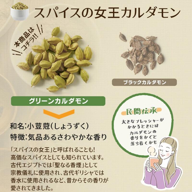 カルダモンパウダー 100g チャック付袋 カルダモン カルダモン粉末 レビュープレゼント SPANION | SPANION | 04