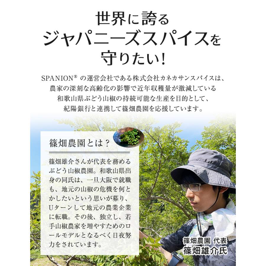 2026年産 ぶどう山椒 実山椒 山椒の実 500g レシピ付き 冷凍便 篠畑農園 山椒 送料無料 SPANION 爆買 | SPANION | 06
