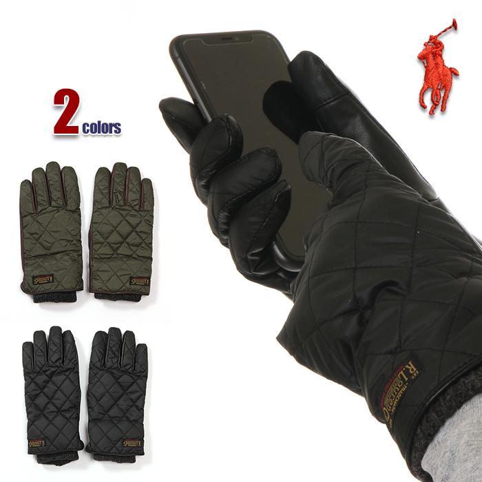 ラルフローレン 手袋 スマホ対応 メンズ レザー POLO RALPH LAUREN