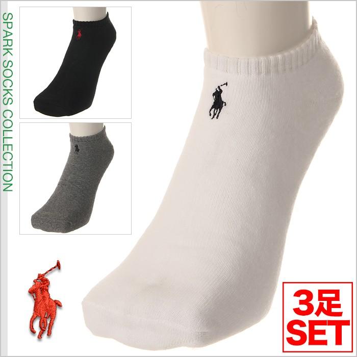 ラルフローレン 靴下 ソックス メンズ 3足セット くるぶし Polo Ralph Lauren ロゴ ショートソックス Usa ブランド ファッション カジュアル ビジネス おしゃれ Acc Ralph 0017 スパーク 通販 Yahoo ショッピング