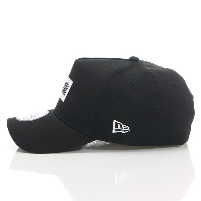 ニューエラ キャップ 940 メンズ レディース キッズ 帽子 NEW ERA 9FORTY A-Frame Box Logo ロゴ スナップバック ベースボールキャップ ブランド 黒｜spark｜05