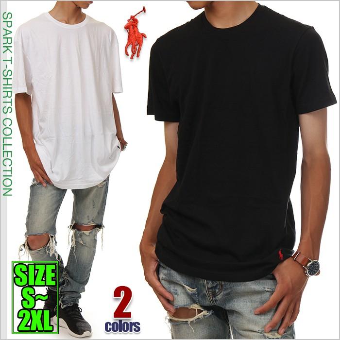 ラルフローレン Tシャツ メンズ レディース 半袖 無地 ビッグtシャツ 大きいサイズ Polo Ralph Lauren ロゴ ブラック ホワイト 黒 白 Usa ブランド コットン100 Tee21 スパーク 通販 Yahoo ショッピング