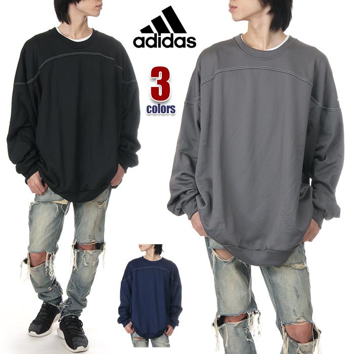 adidas 裏起毛 ラグランスリーブ スウェット - 古着屋